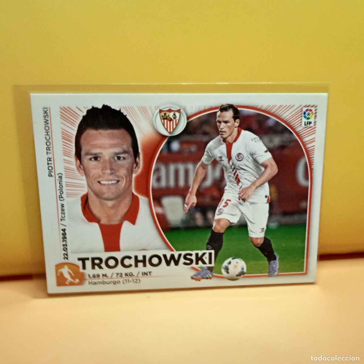 Cromos de f&uacute;tbol: EDICIONES ESTE 2014 2015 14 15 SEVILLA F.C TROCHOWSKI 13