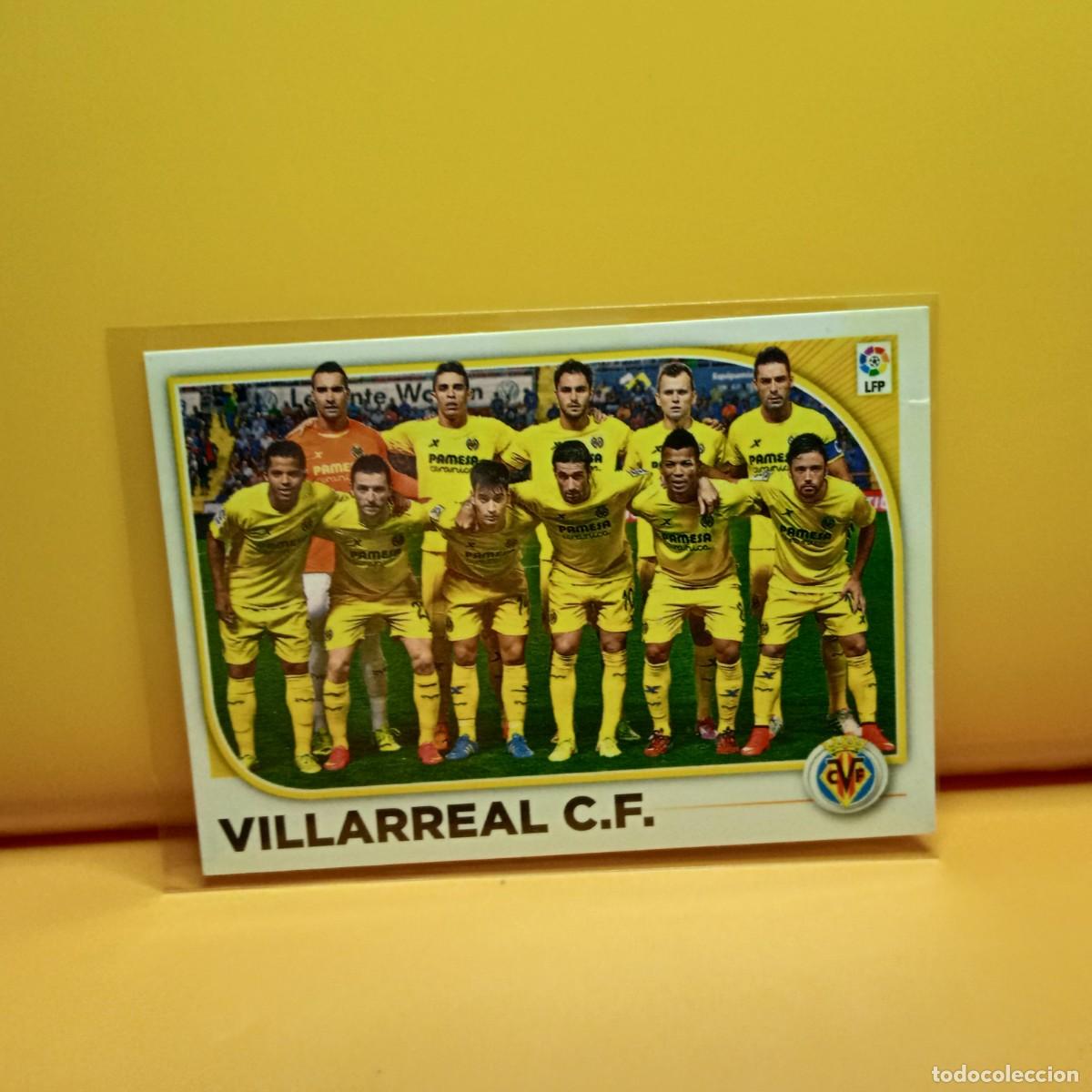 Cromos de f&uacute;tbol: EDICIONES ESTE 2014 2015 14 15 VILLARREAL C.F EQUIPO 21