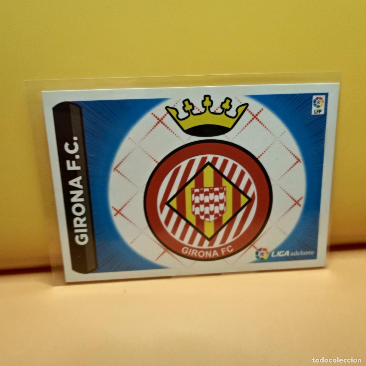 Cromos de f&uacute;tbol: EDICIONES ESTE 2014 2015 14 15 LIGA ADELANTE ESCUDO GIRONA F.C 6