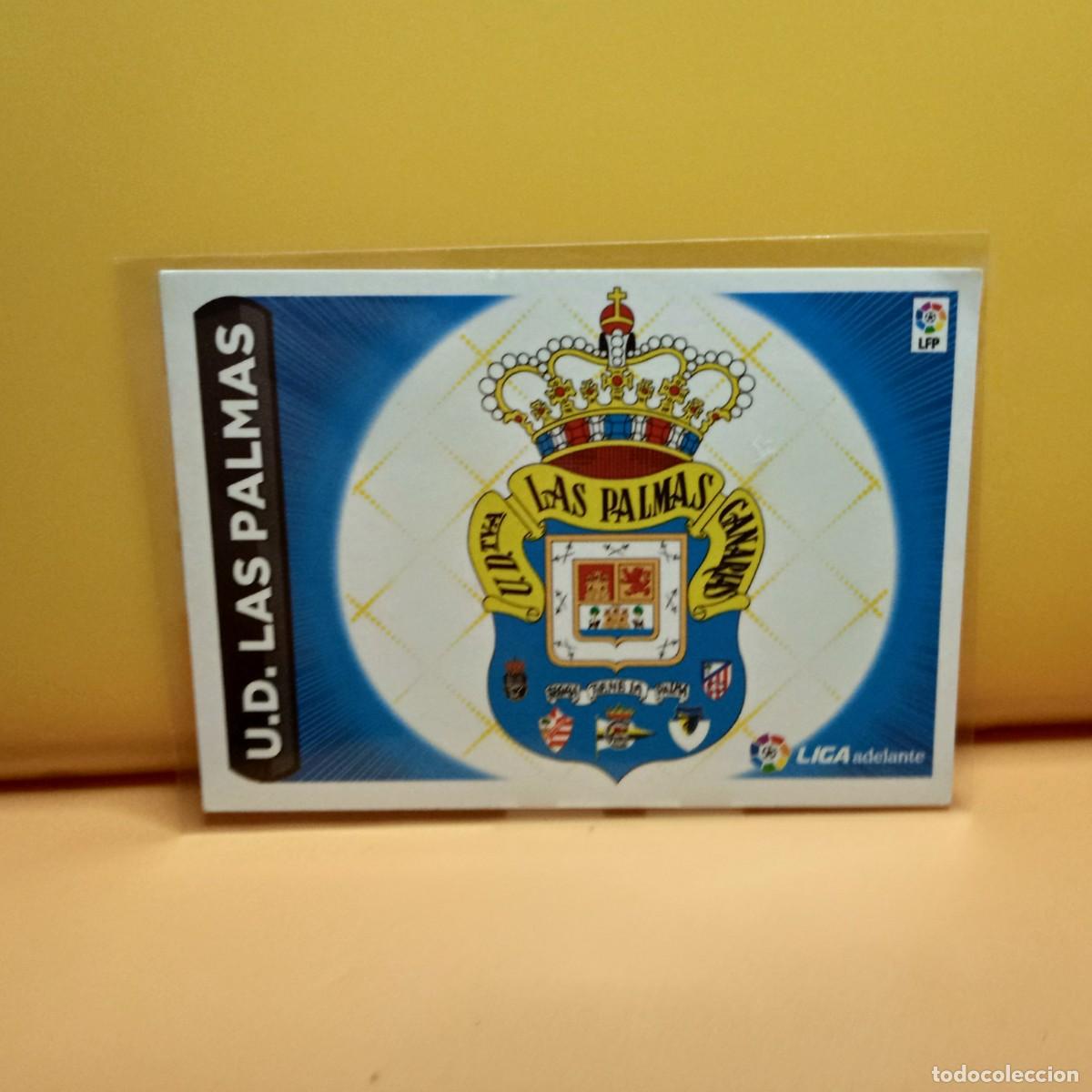 Cromos de f&uacute;tbol: EDICIONES ESTE 2014 2015 14 15 LIGA ADELANTE ESCUDO U.D LAS PALMAS 7