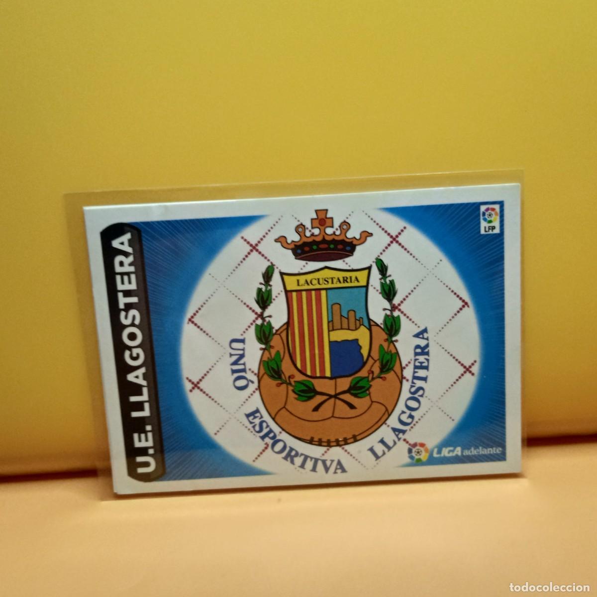 Cromos de f&uacute;tbol: EDICIONES ESTE 2014 2015 14 15 LIGA ADELANTE ESCUDO U.E LLAGOSTERA 9