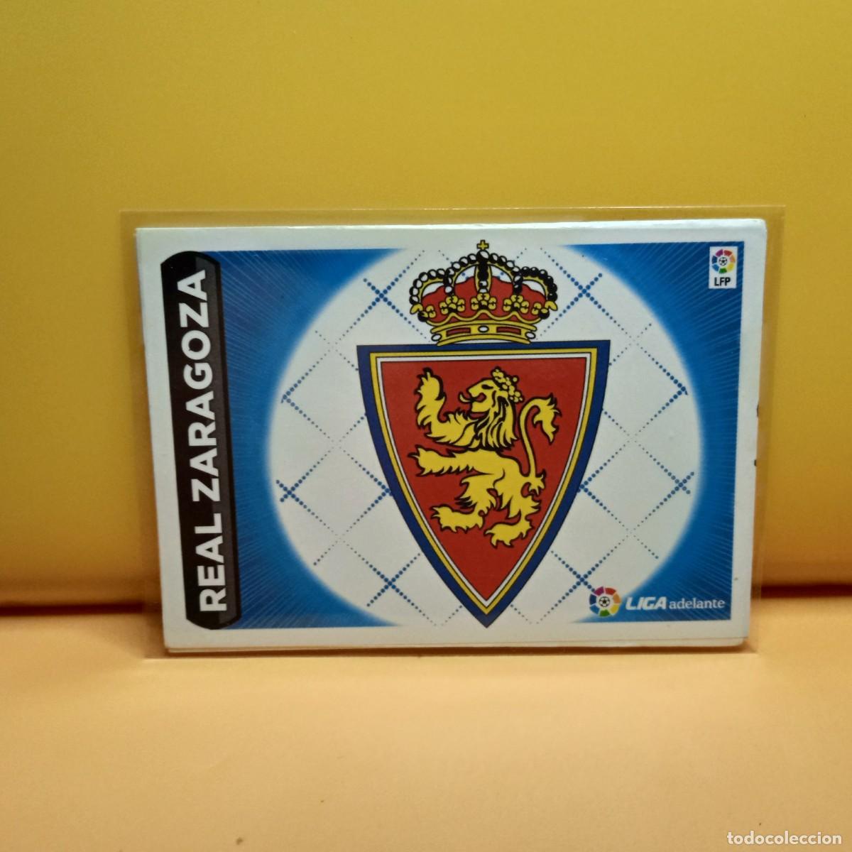 Cromos de f&uacute;tbol: EDICIONES ESTE 2014 2015 14 15 LIGA ADELANTE ESCUDO REAL ZARAGOZA 22
