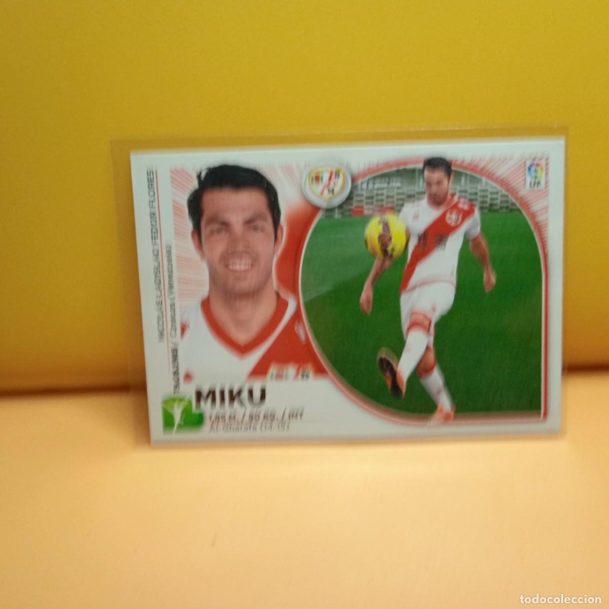 Cromos de f&uacute;tbol: EDICIONES ESTE 2014 2015 14 15 (MERCADO DE INVIERNO) RAYO VALLECANO MIKU 36