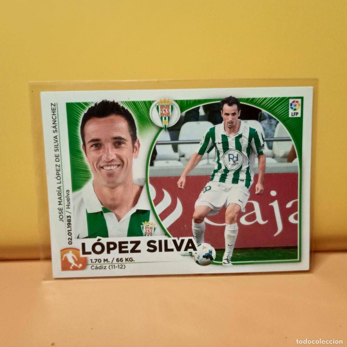 Figurine di Calcio: EDICIONES ESTE 2014 2015 14 15 C&Oacute;RDOBA C.F L&Oacute;PEZ SILVA 14