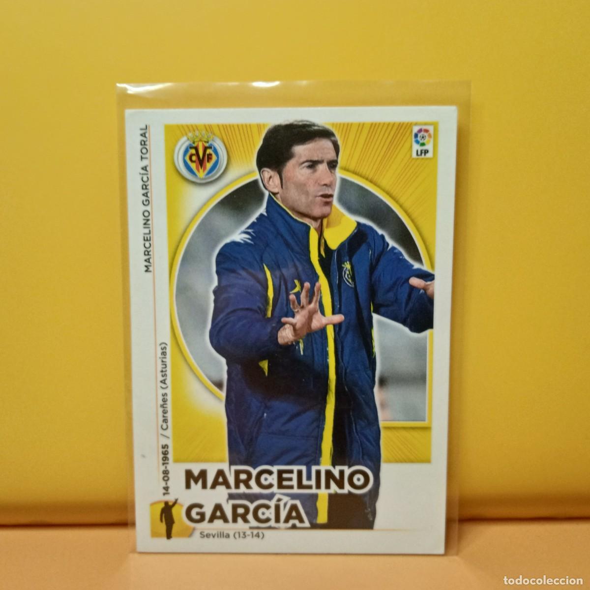 Cromos de f&uacute;tbol: EDICIONES ESTE 2014 2015 14 15 VILLARREAL C.F MARCELINO GARC&Iacute;A 22