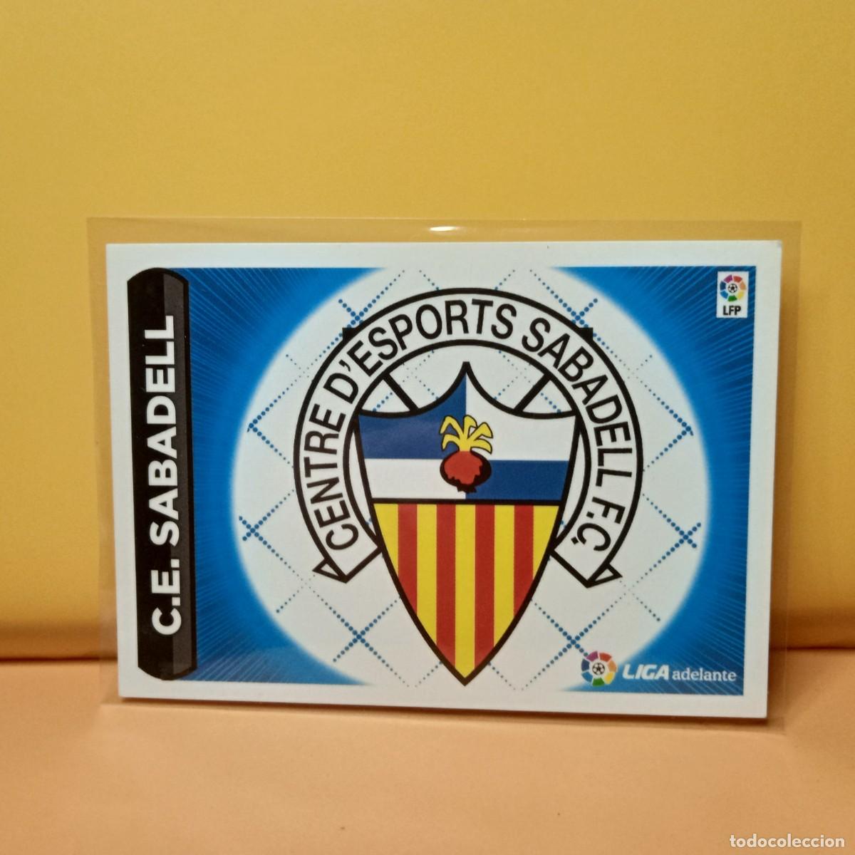 Cromos de f&uacute;tbol: EDICIONES ESTE 2014 2015 14 15 LIGA ADELANTE ESCUDO C.E SABADELL 18