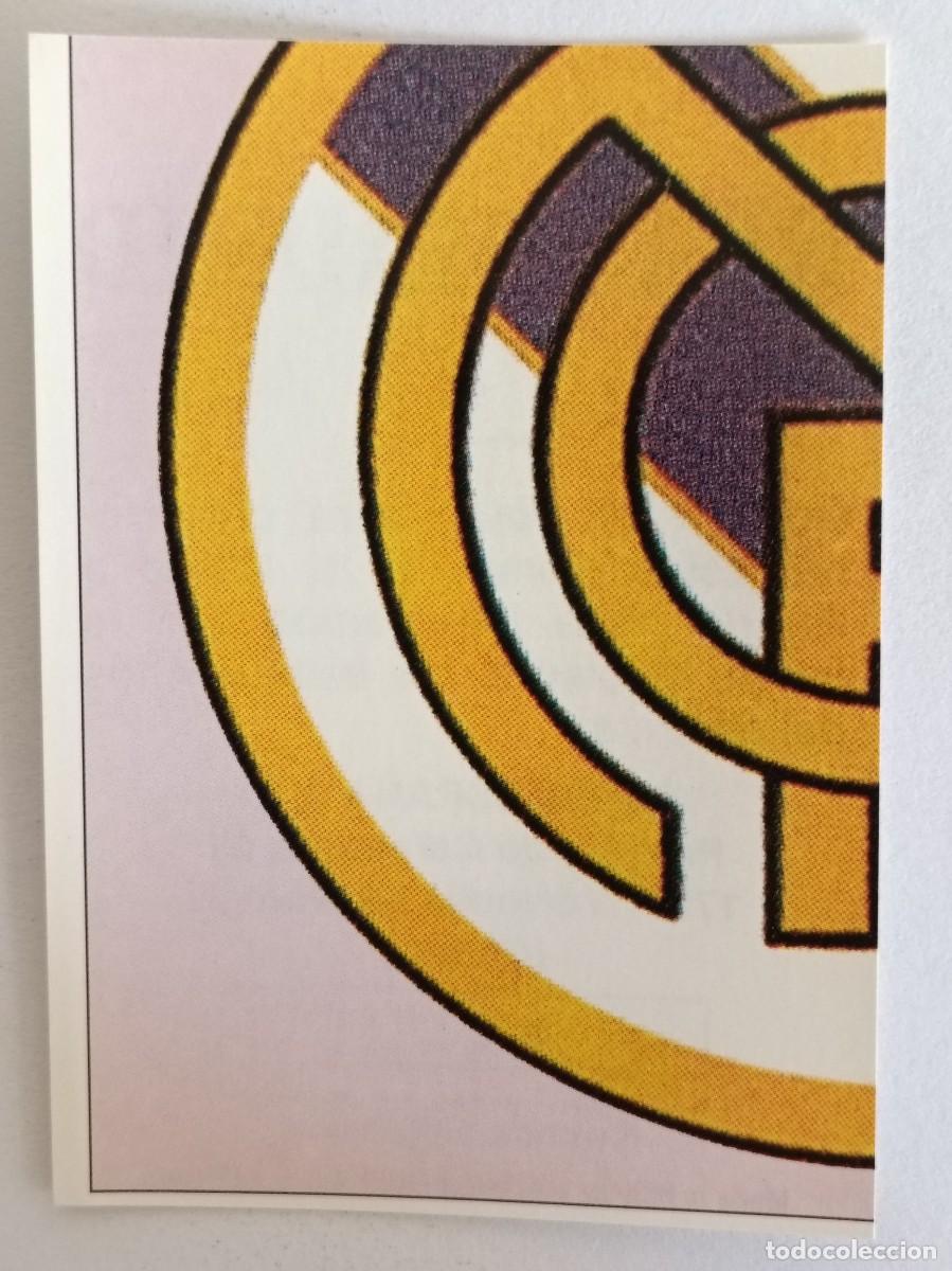 Cromos de f&uacute;tbol: #3 ESCUDO REAL MADRID COLECCION REAL MADRID 95/96 PANINI