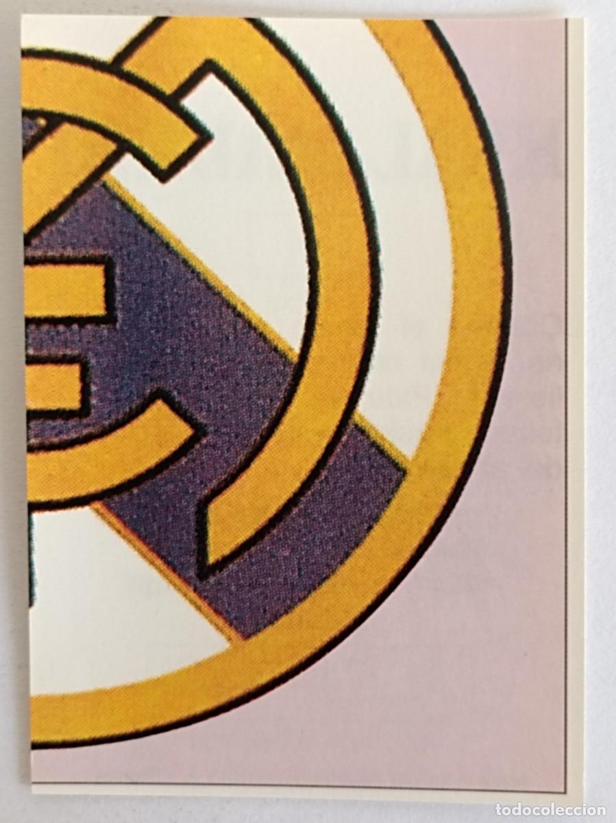 Cromos de f&uacute;tbol: #4 ESCUDO REAL MADRID COLECCION REAL MADRID 95/96 PANINI