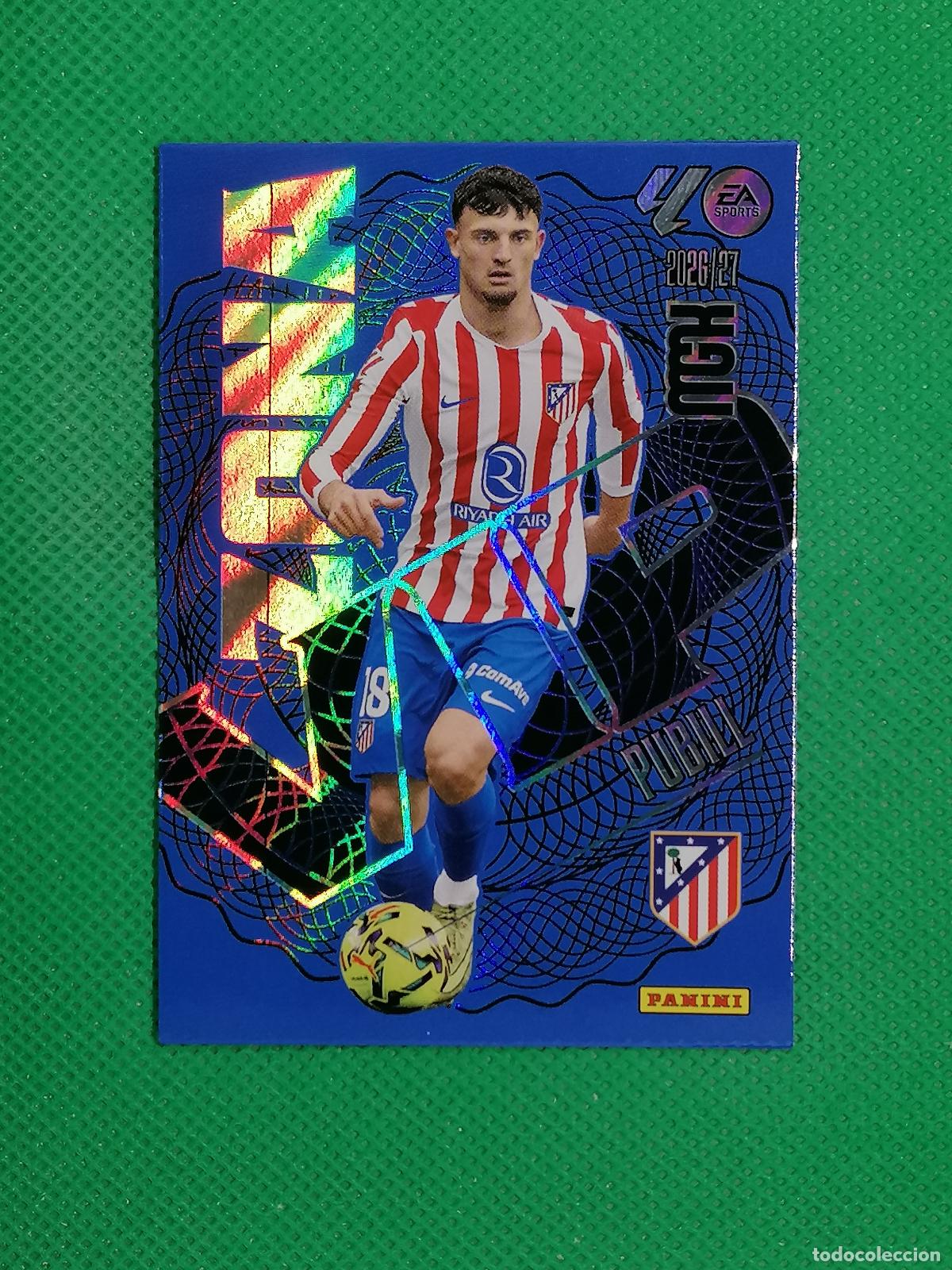 Cromos de f&uacute;tbol: 404 PUBILL ATLETICO DE MADRID ZONA VIP ⚽ MEGACRACKS LIGA 2026 2027 26 27 ⚽