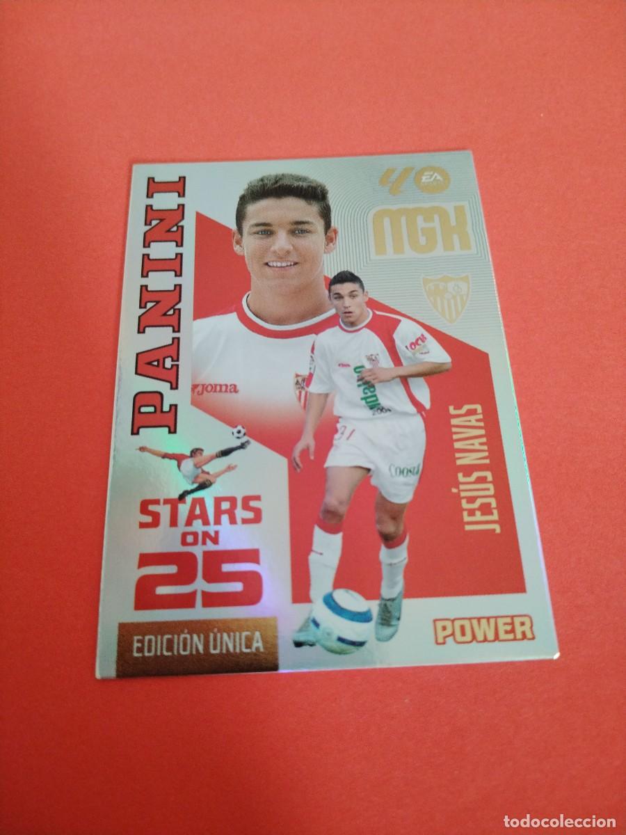 Cromos de f&uacute;tbol: MEGACRACKS 2026 2027 STARS ON 25 - 437P JESUS NAVAS