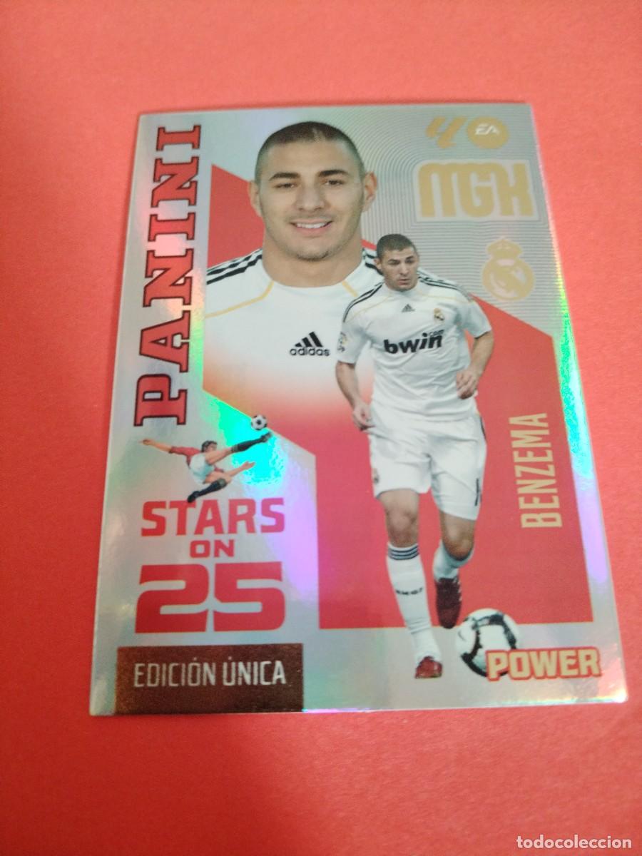 Cromos de f&uacute;tbol: MEGACRACKS 2026 2027 STARS ON 25 - 441P BENZEMA