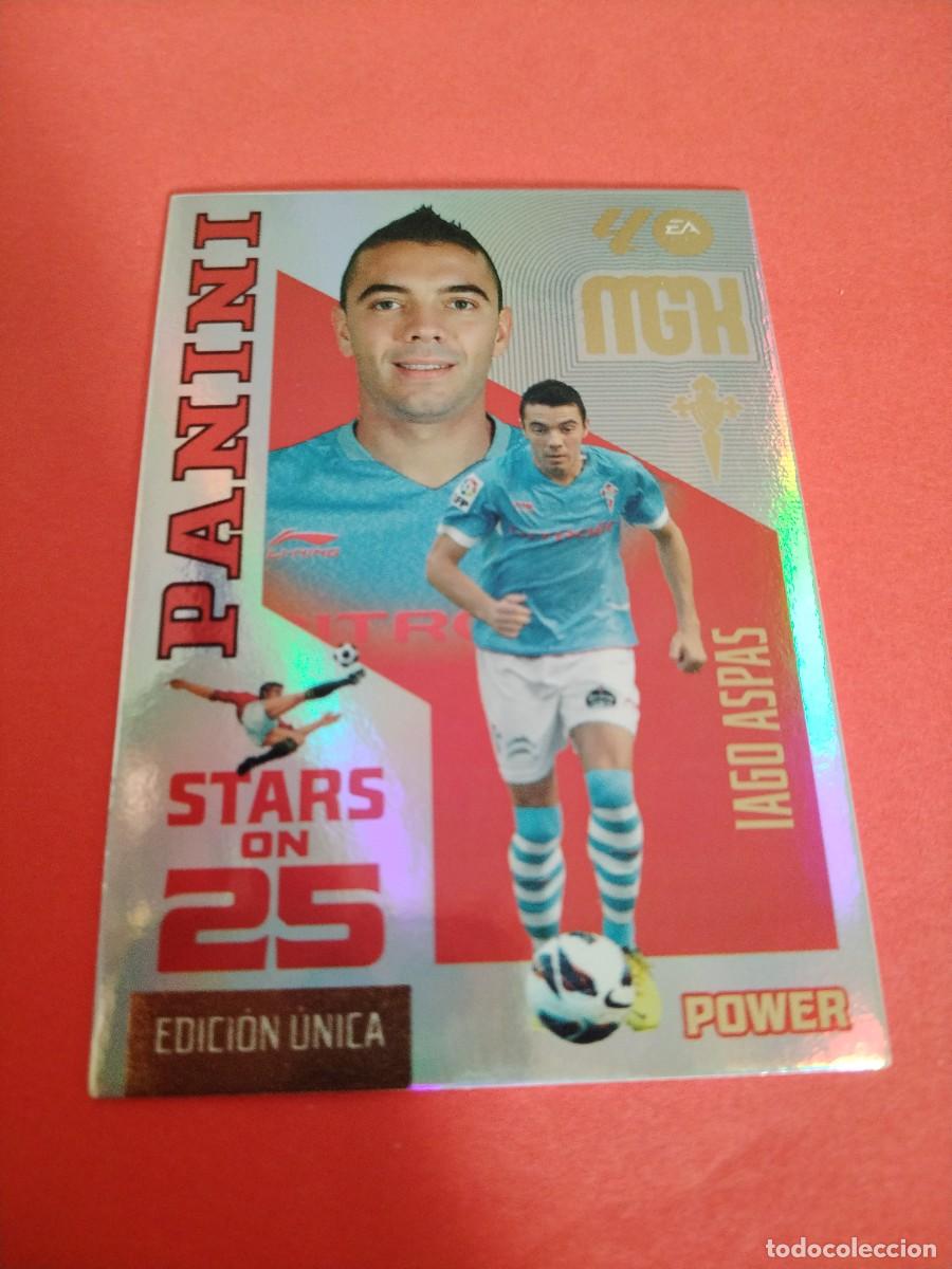 Cromos de f&uacute;tbol: MEGACRACKS 2026 2027 STARS ON 25 - 444P IAGO ASPAS