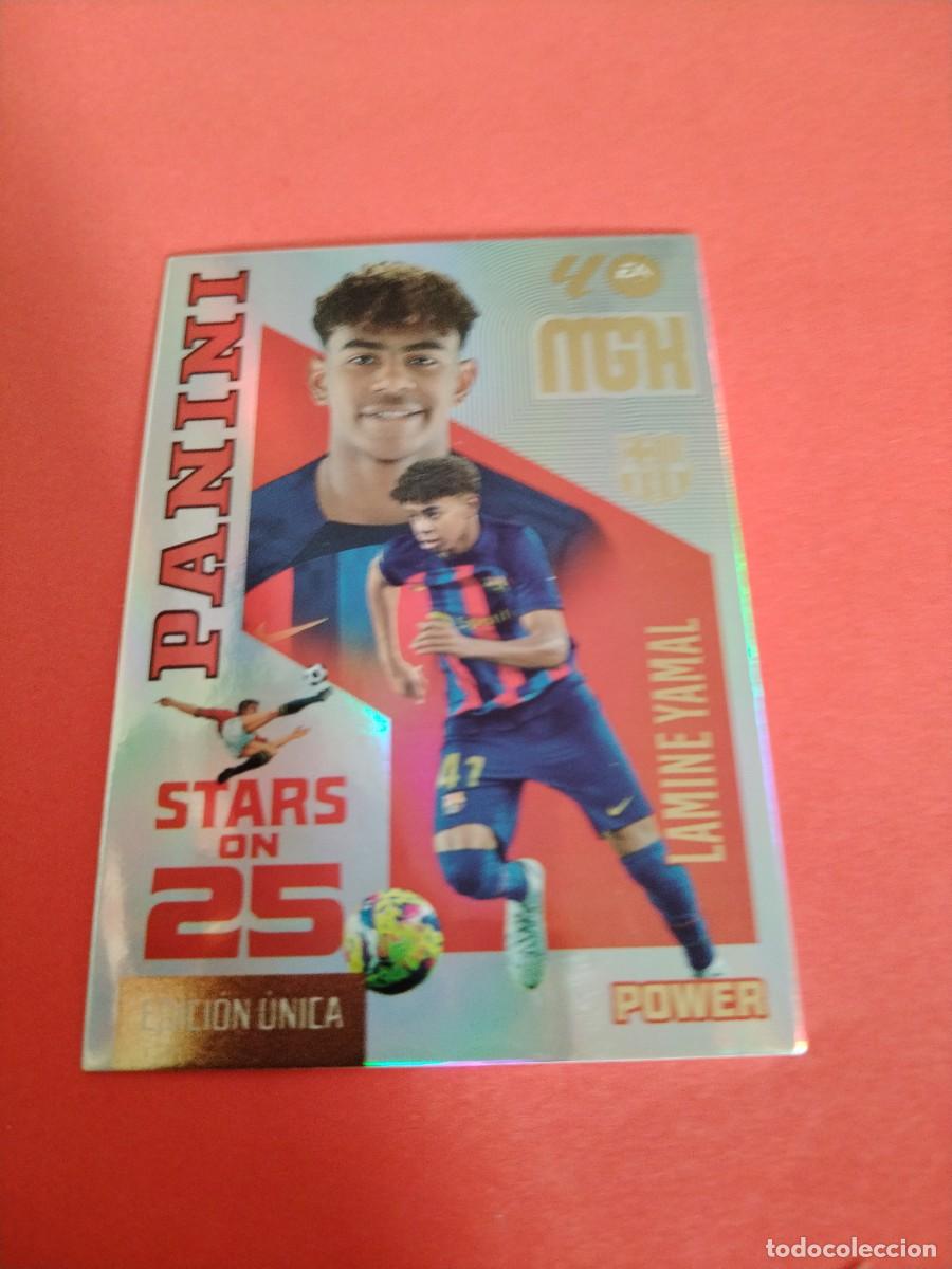 Cromos de f&uacute;tbol: MEGACRACKS 2026 2027 STARS ON 25 - 449P LAMINE YAMAL