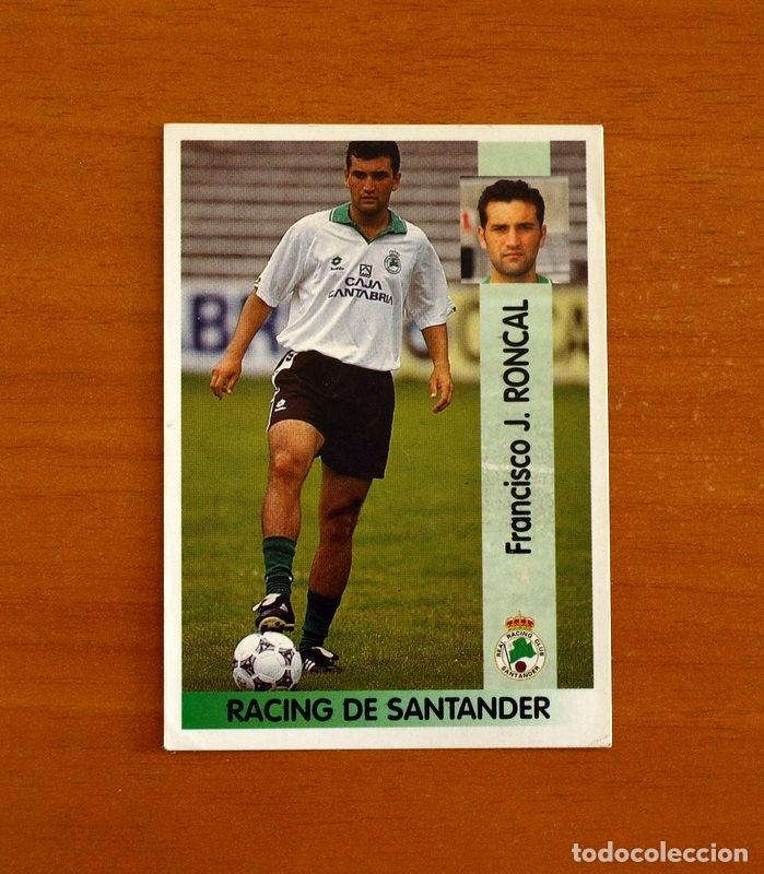 Fu&szlig;ball-Sticker: Racing de Santander -N&ordm; 258 Roncal -Editorial Panini Liga 1996-1997-96-97 -Nunca Pegado