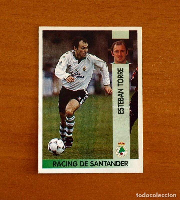 Cartes &agrave; collectionner de Football: Racing de Santander -N&ordm; 264 Esteban Torre -Editorial Panini Liga 1996-1997-96-97 -Nunca Pegado