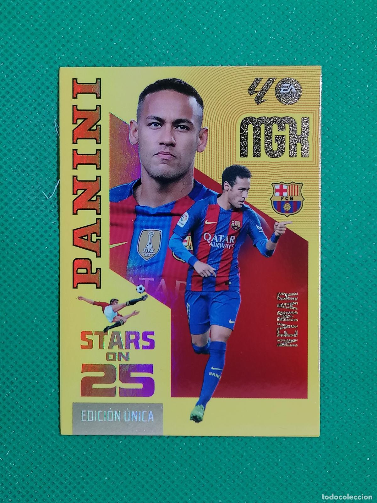 Cartes &agrave; collectionner de Football: 446 NEYMAR BARCELONA STARS ON 25 EDICION UNICA ⚽ MEGACRACKS LIGA 2026 2027 26 27 ⚽
