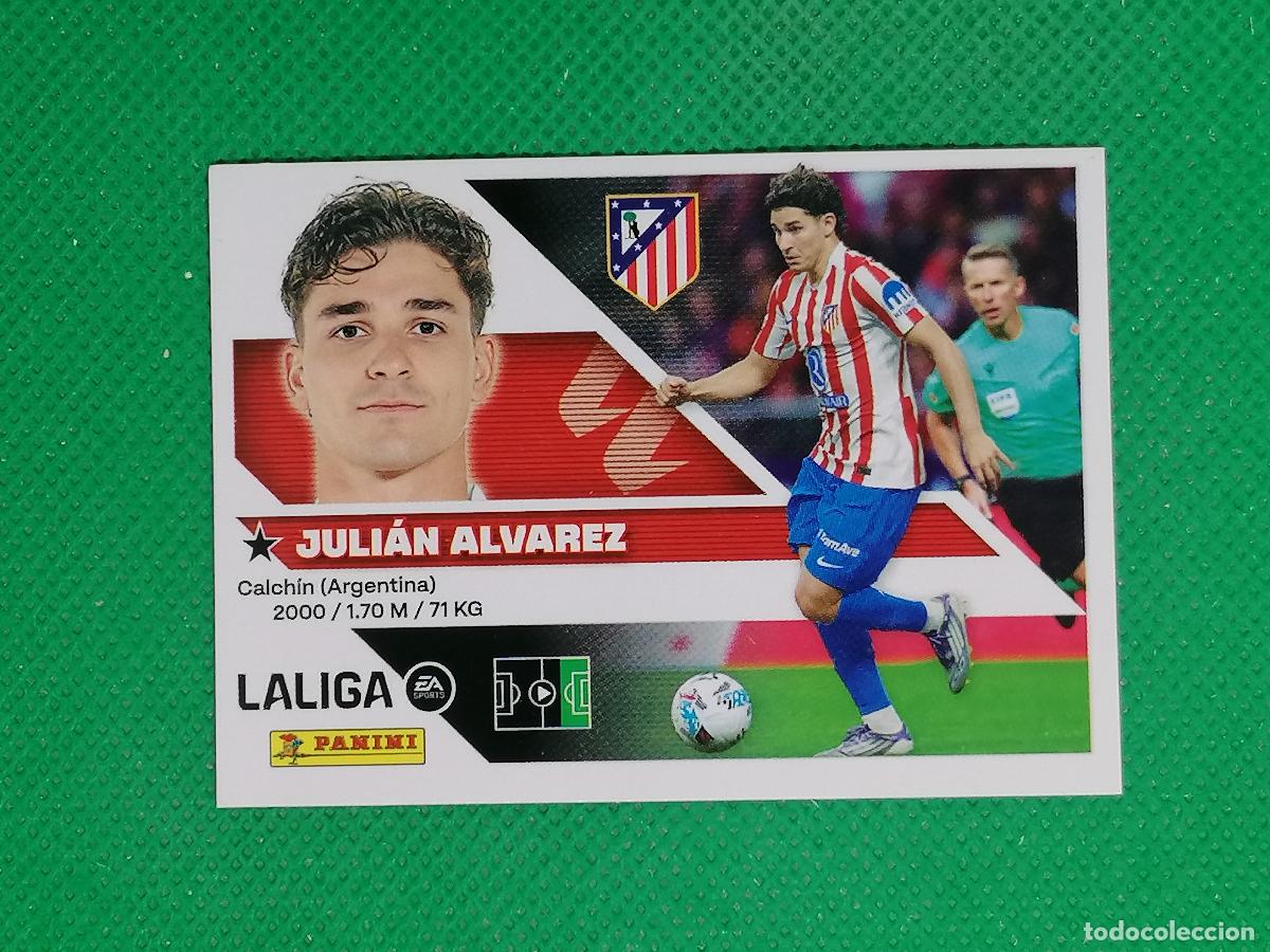 Cromos de f&uacute;tbol: 20 JULIAN ALVAREZ ATLETICO DE MADRID ⚽ PANINI LIGA ESTE 26 27 2026 2027 ⚽