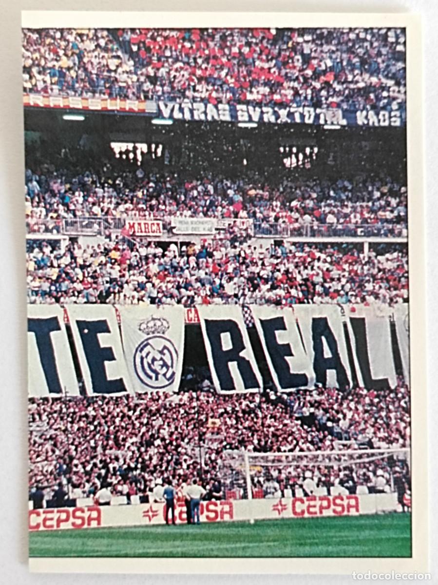 Cromos de f&uacute;tbol: #19 AFICIONADOS ESTADIO COLECCION REAL MADRID 95/96 PANINI