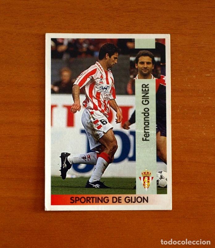 Cromos de f&uacute;tbol: Sporting de Gij&oacute;n -N&ordm; 275 Giner -Editorial Panini Liga 1996-1997-96-97 -Nunca Pegado
