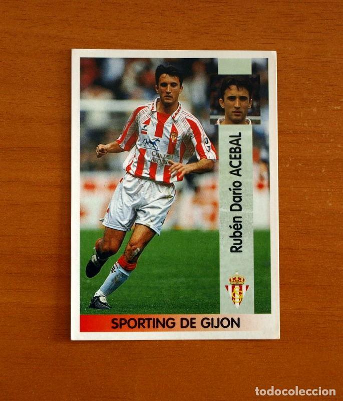 Cromos de f&uacute;tbol: Sporting de Gij&oacute;n -N&ordm; 276 Acebal -Editorial Panini Liga 1996-1997-96-97 -Nunca Pegado