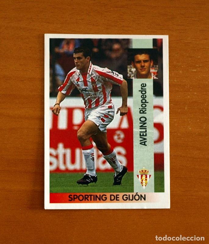 Cromos de f&uacute;tbol: Sporting de Gij&oacute;n -N&ordm; 281 Avelino -Editorial Panini Liga 1996-1997-96-97 -Nunca Pegado