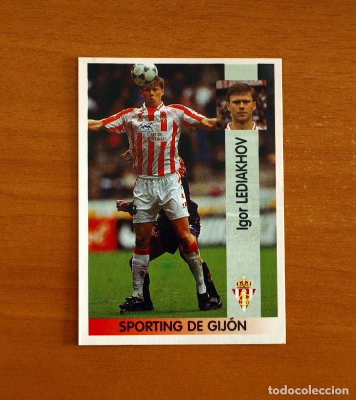 Cromos de f&uacute;tbol: Sporting de Gij&oacute;n -N&ordm; 284 Lediakhov -Editorial Panini Liga 1996-1997-96-97 -Nunca Pegado