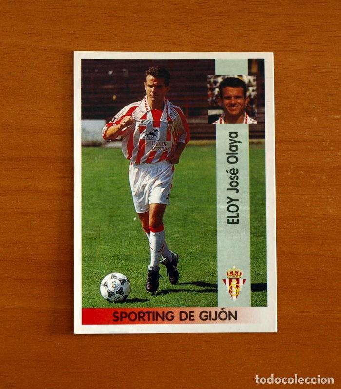 Cromos de f&uacute;tbol: Sporting de Gij&oacute;n -N&ordm; 285 Eloy -Editorial Panini Liga 1996-1997-96-97 -Nunca Pegado