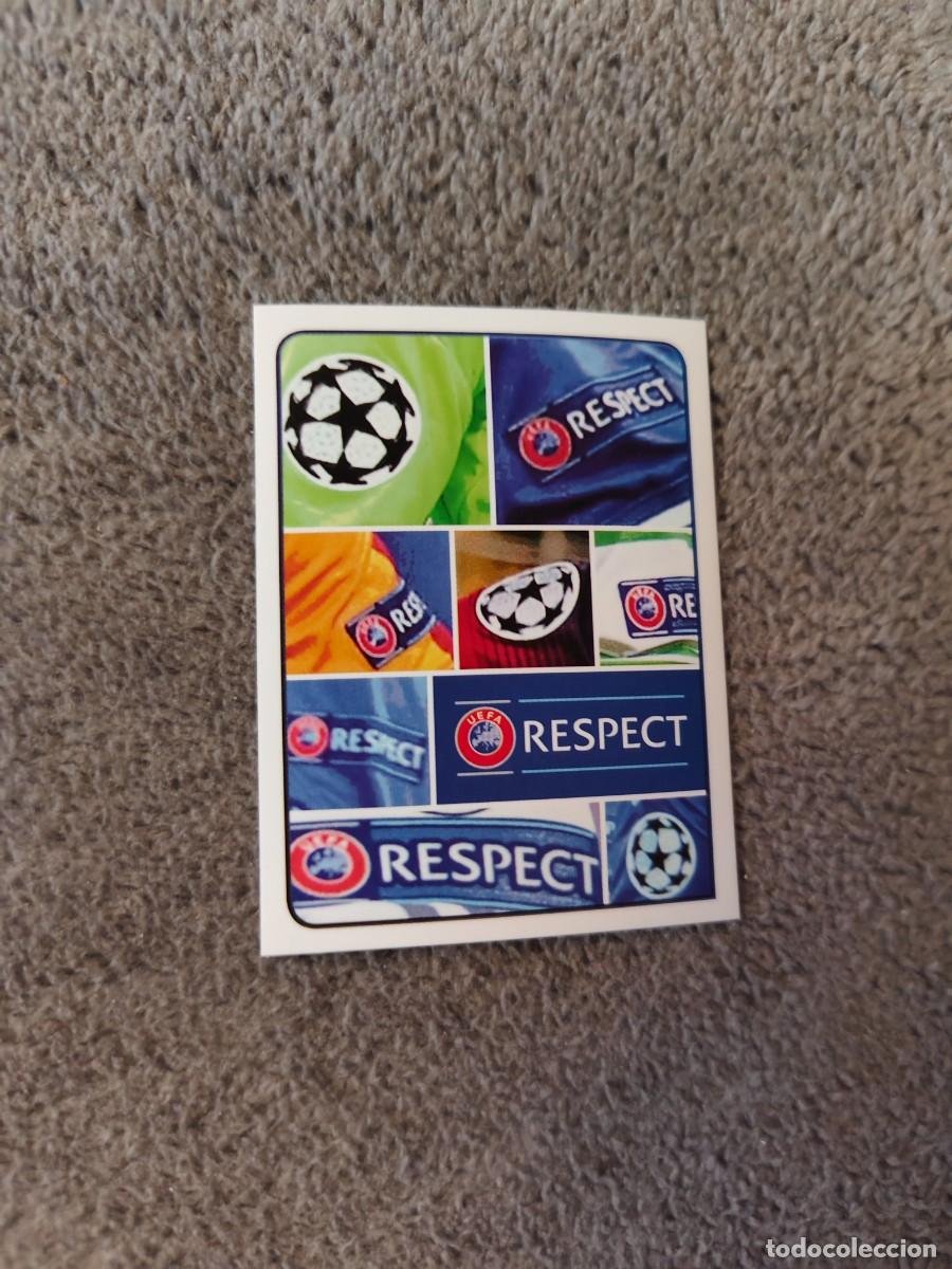 Cromos de f&uacute;tbol: 4 CHAMPIONS LEAGUE 2014 15 RESPECT INTRO STICKER PANINI 14 2015 UCL AAM