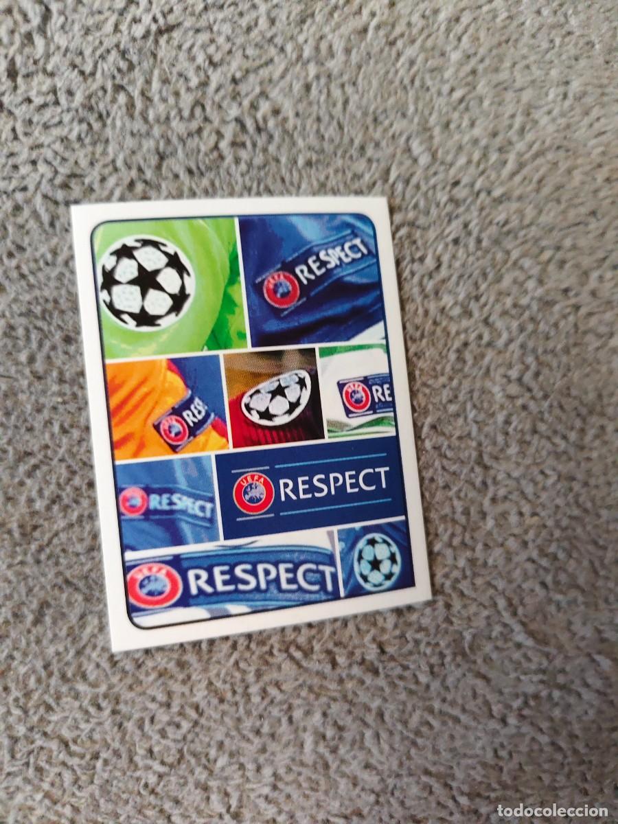 Cromos de f&uacute;tbol: 4 CHAMPIONS LEAGUE 2014 15 RESPECT INTRO STICKER PANINI 14 2015 UCL AAM