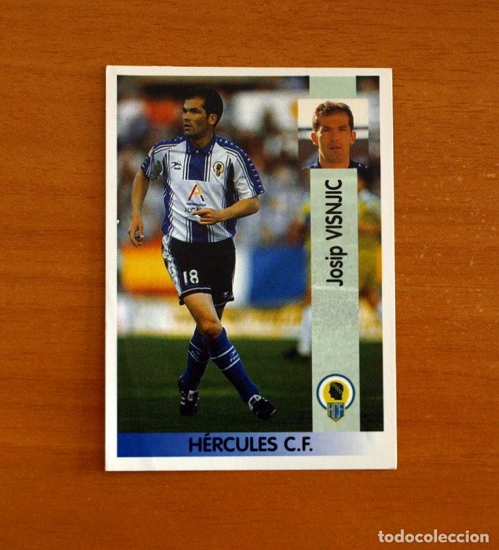 Cartes &agrave; collectionner de Football: H&eacute;rcules -N&ordm; 295 Josip Visnjic -Editorial Panini Liga 1996-1997-96-97 -Nunca Pegado