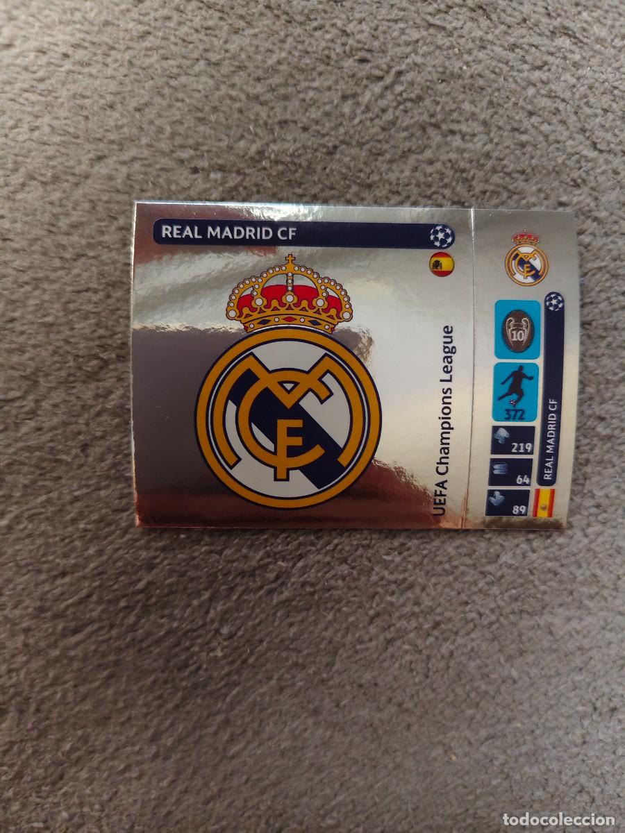 Cartes &agrave; collectionner de Football: 9 CHAMPIONS LEAGUE 2014 15 LOGO ESCUDO REAL MADRID CF STICKER PANINI 14 2015 UCL AAM
