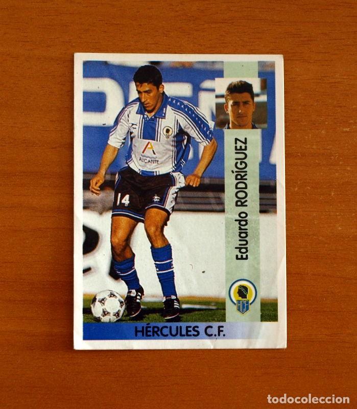 Cromos de f&uacute;tbol: H&eacute;rcules -N&ordm; 301 Eduardo Rodr&iacute;guez -Editorial Panini Liga 1996-1997-96-97 -Nunca Pegado