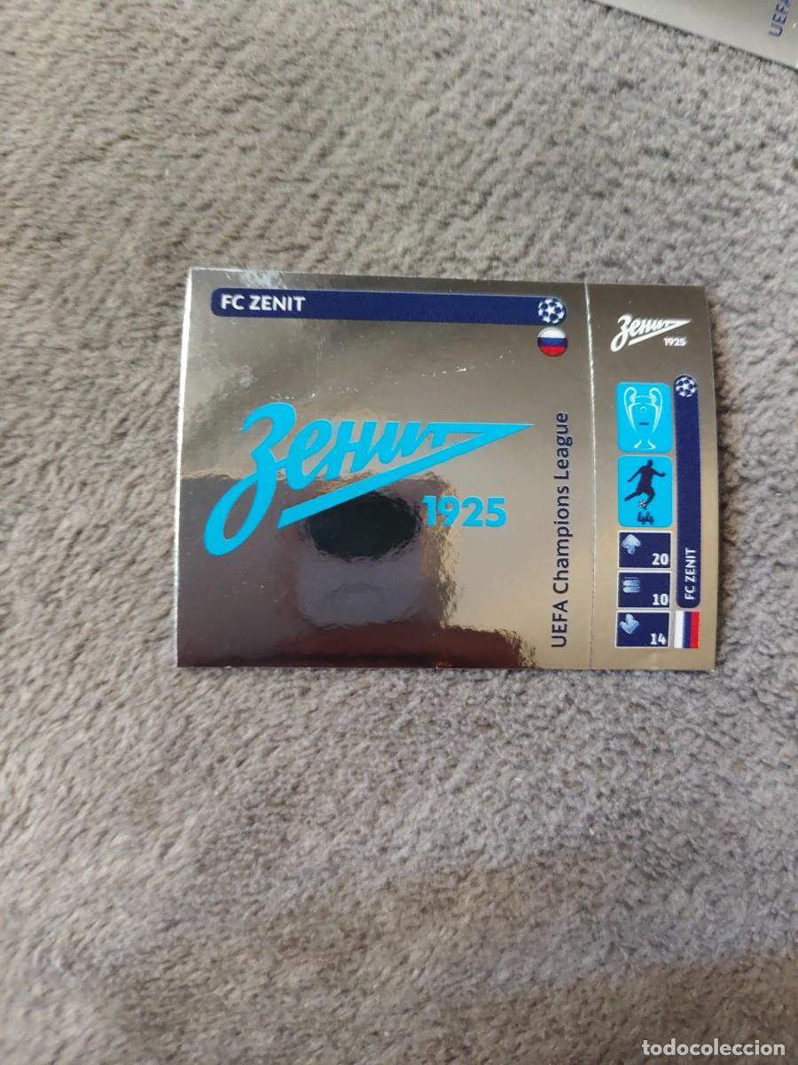 Cromos de f&uacute;tbol: 14 CHAMPIONS LEAGUE 2014 15 LOGO ESCUDO FC ZENIT STICKER PANINI 14 2015 UCL AAM