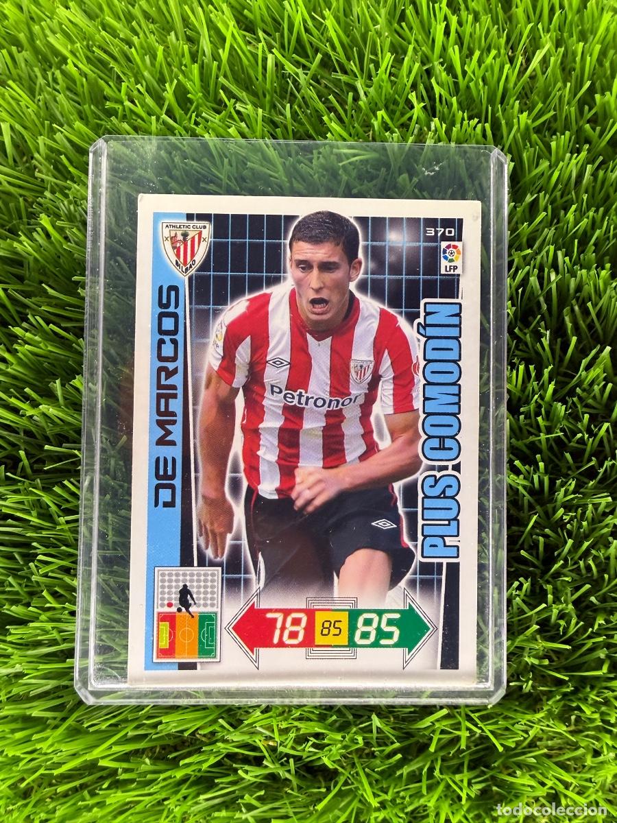 Cromos de f&uacute;tbol: N&ordm; 370 De Marcos Plus Comod&iacute;n Athletic Club Adrenalyn XL 12 13