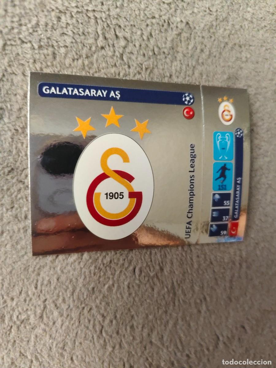 Cromos de f&uacute;tbol: 19 CHAMPIONS LEAGUE 2014 15 LOGO ESCUDO GALATASARAY AŞ STICKER PANINI 14 2015 UCL AAM