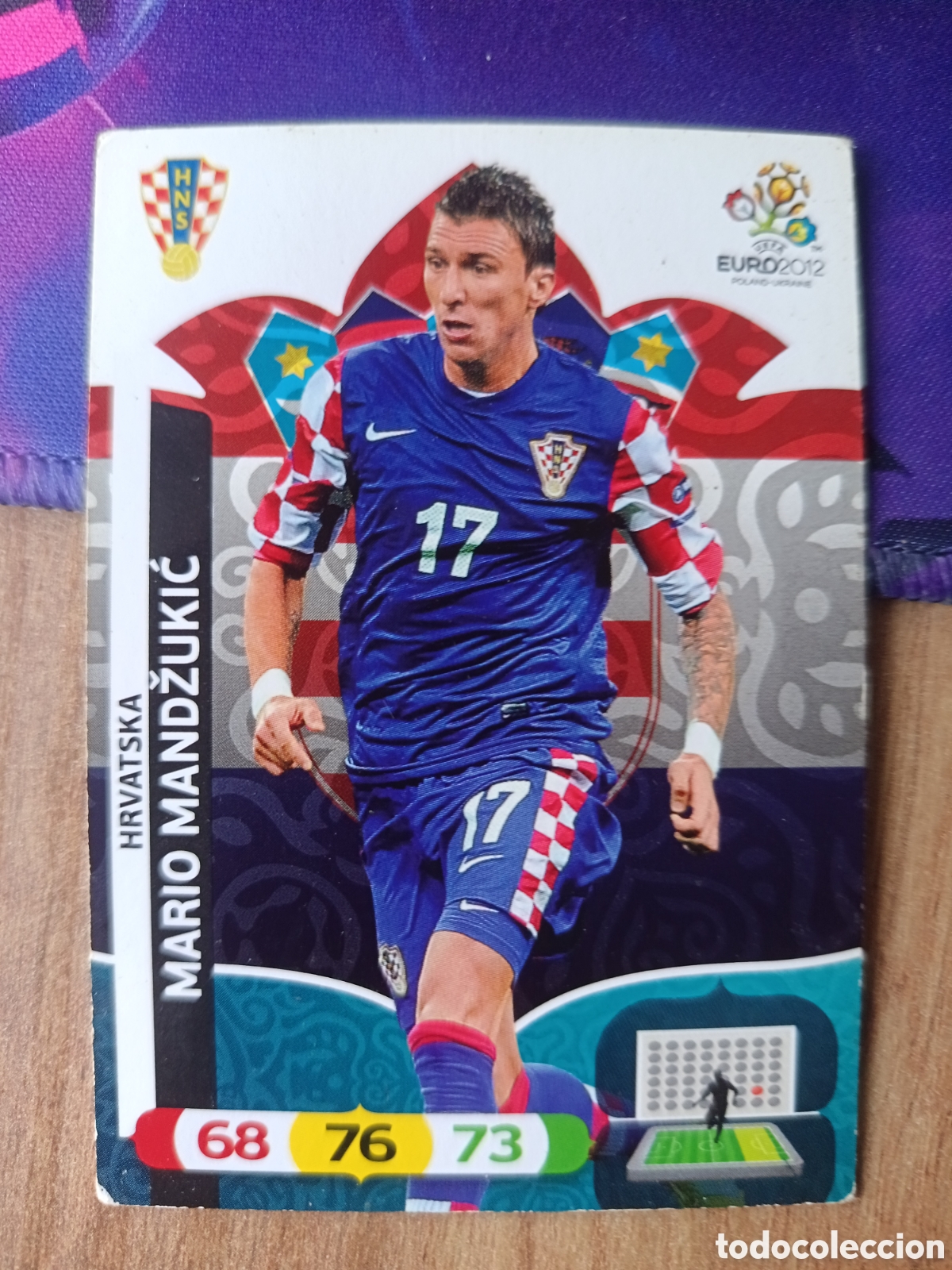 Cromos de f&uacute;tbol: Mario UEFA EURO 2012 EURO2012 POLONIA UCRANIA ADRENALYN XL PANINI