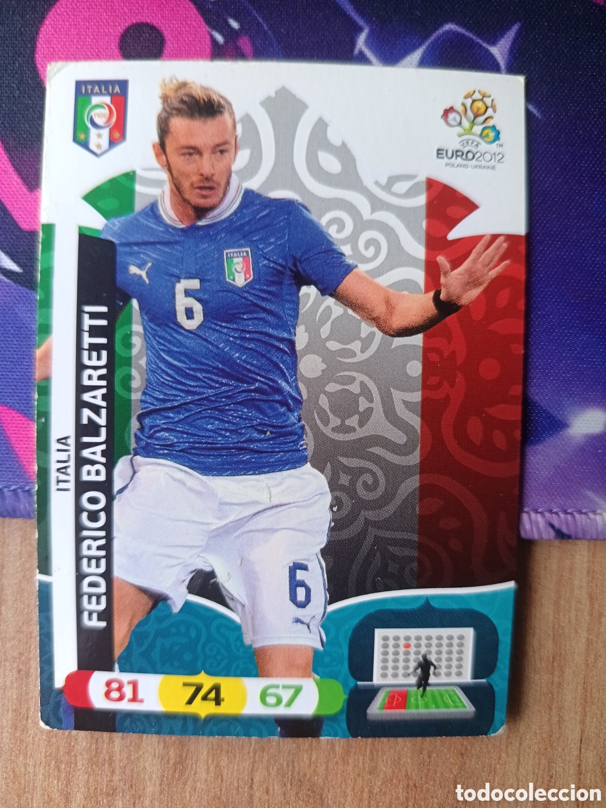 Cromos de f&uacute;tbol: Federico UEFA EURO 2012 EURO2012 POLONIA UCRANIA ADRENALYN XL PANINI