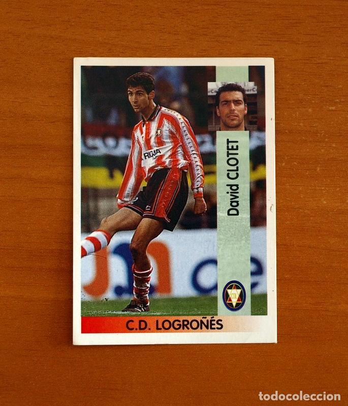 Cromos de f&uacute;tbol: Logro&ntilde;&eacute;s -N&ordm; 307 David Clotet -Editorial Panini Liga 1996-1997-96-97 -Nunca Pegado