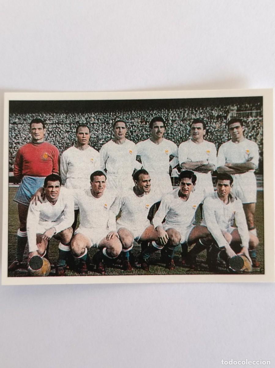 Cromos de f&uacute;tbol: #28 EQUIPO 1954/1955 COLECCION REAL MADRID 95/96 PANINI