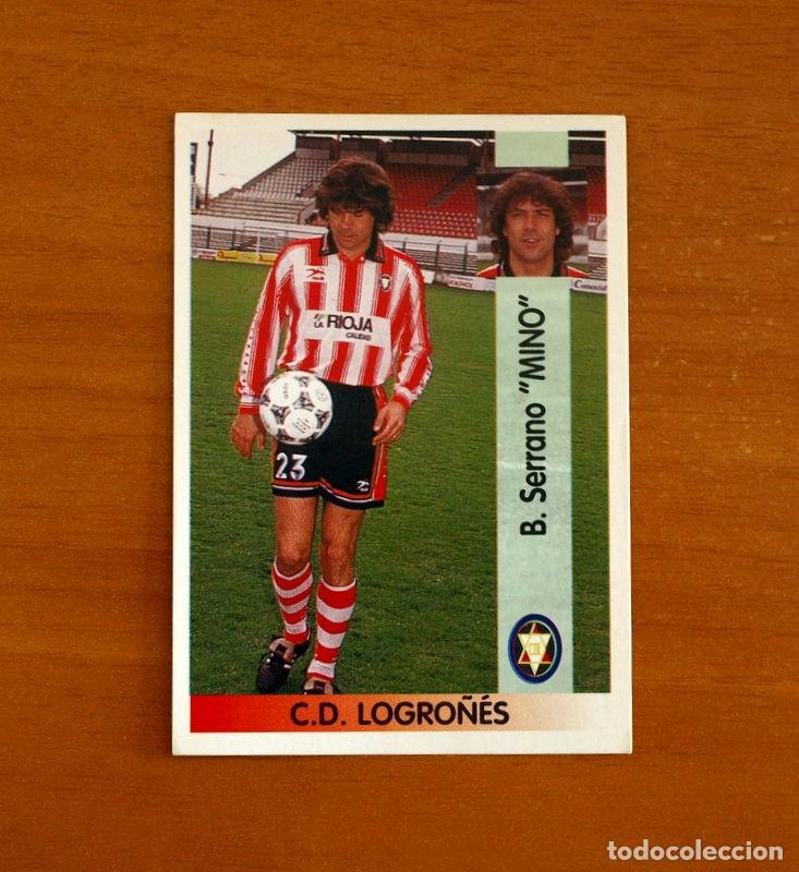 Cromos de f&uacute;tbol: Logro&ntilde;&eacute;s -N&ordm; 308 Serrano, Mino -Editorial Panini Liga 1996-1997-96-97 -Nunca Pegado