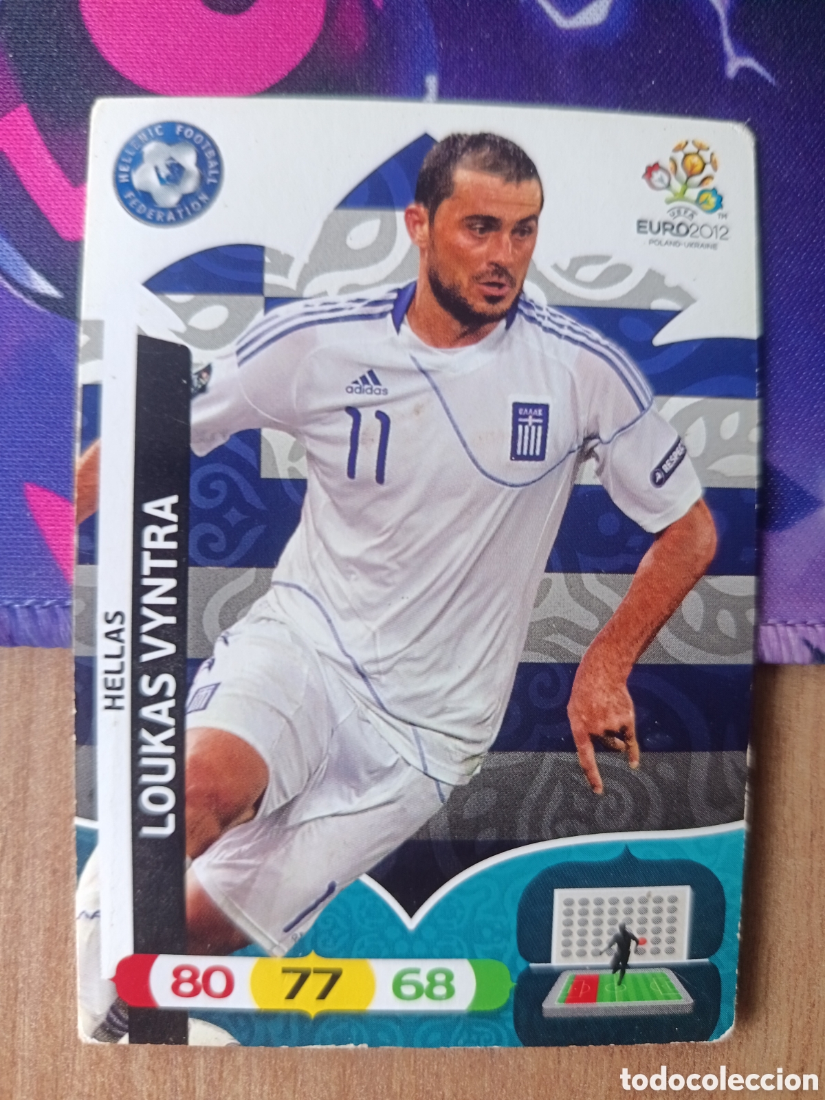 Cromos de f&uacute;tbol: Loukas UEFA EURO 2012 EURO2012 POLONIA UCRANIA ADRENALYN XL PANINI