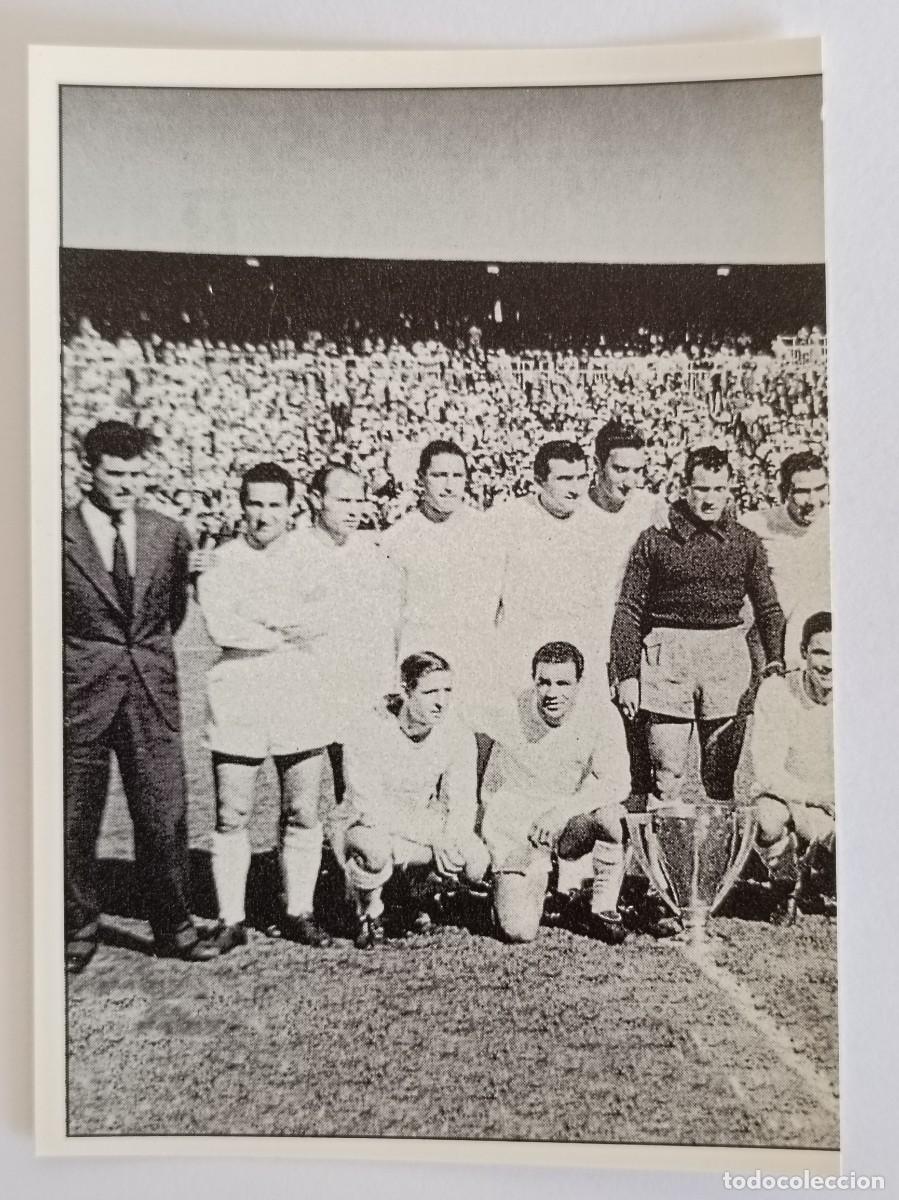 Cromos de f&uacute;tbol: #29 EQUIPO 1956/1957 COLECCION REAL MADRID 95/96 PANINI