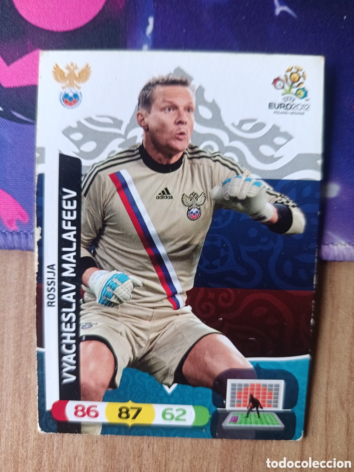 Cromos de f&uacute;tbol: Vyacheslav UEFA EURO 2012 EURO2012 POLONIA UCRANIA ADRENALYN XL PANINI