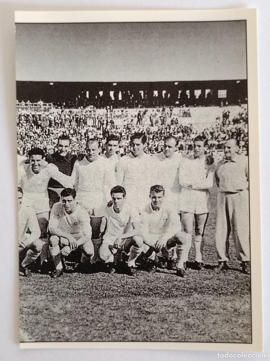 Cromos de f&uacute;tbol: #30 EQUIPO 1956/1957 COLECCION REAL MADRID 95/96 PANINI