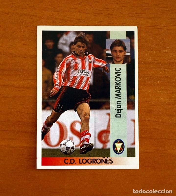 Cromos de f&uacute;tbol: Logro&ntilde;&eacute;s -N&ordm; 317 Dejan Markovic -Editorial Panini Liga 1996-1997-96-97 -Nunca Pegado