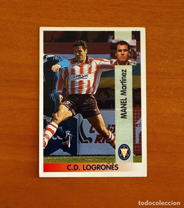 Cromos de f&uacute;tbol: Logro&ntilde;&eacute;s -N&ordm; 319 Manel Mart&iacute;nez -Editorial Panini Liga 1996-1997-96-97 -Nunca Pegado
