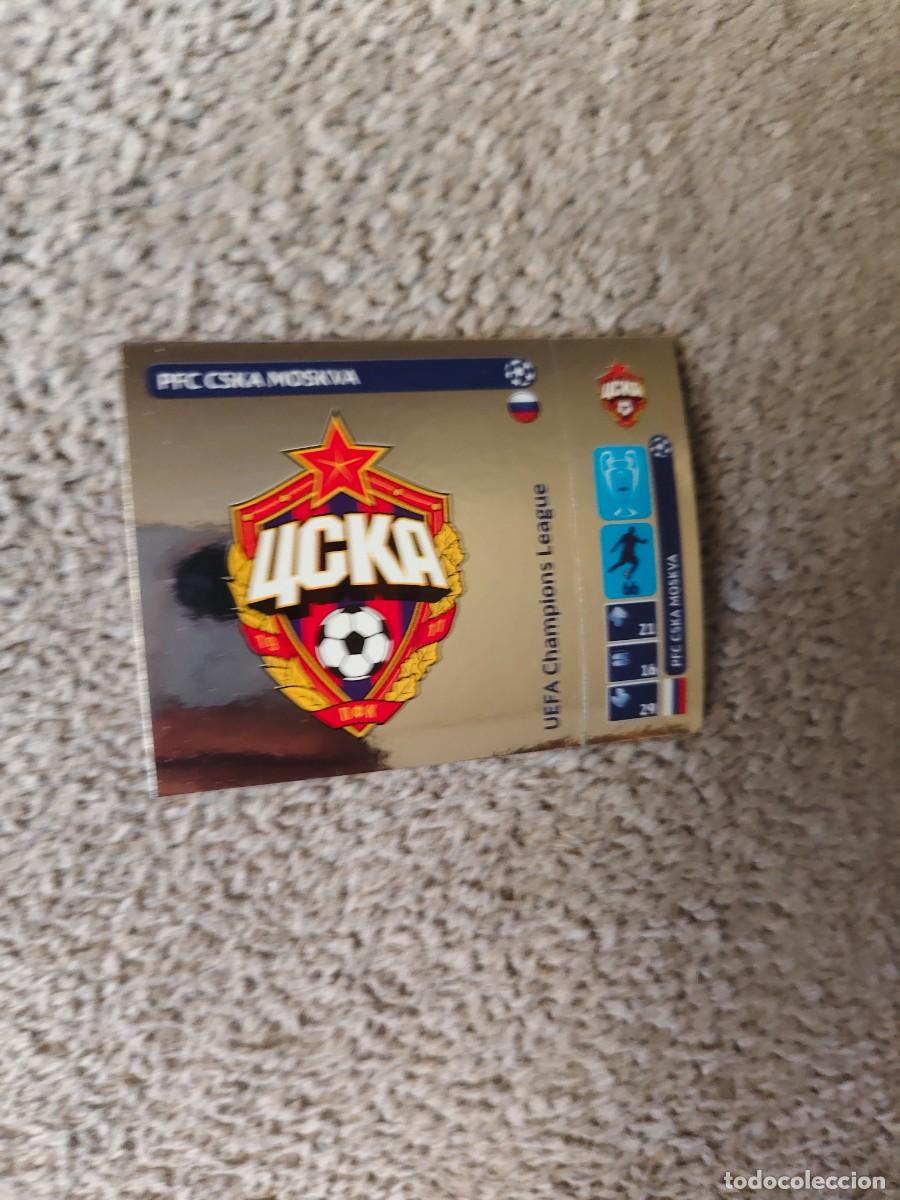 Football Stickers: 23 CHAMPIONS LEAGUE 2014 15 LOGO ESCUDO PFC CSKA MOSKVA STICKER PANINI 14 2015 UCL AAM
