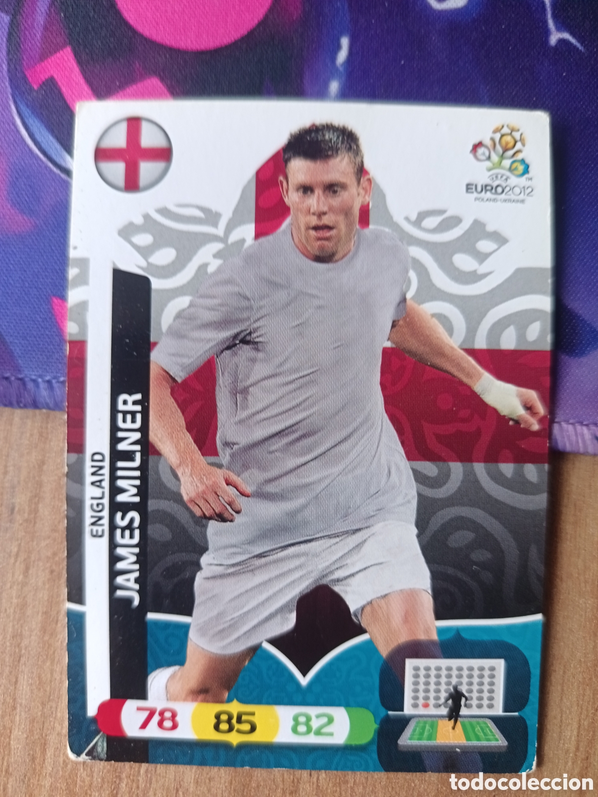 Football Stickers: James UEFA EURO 2012 EURO2012 POLONIA UCRANIA ADRENALYN XL PANINI