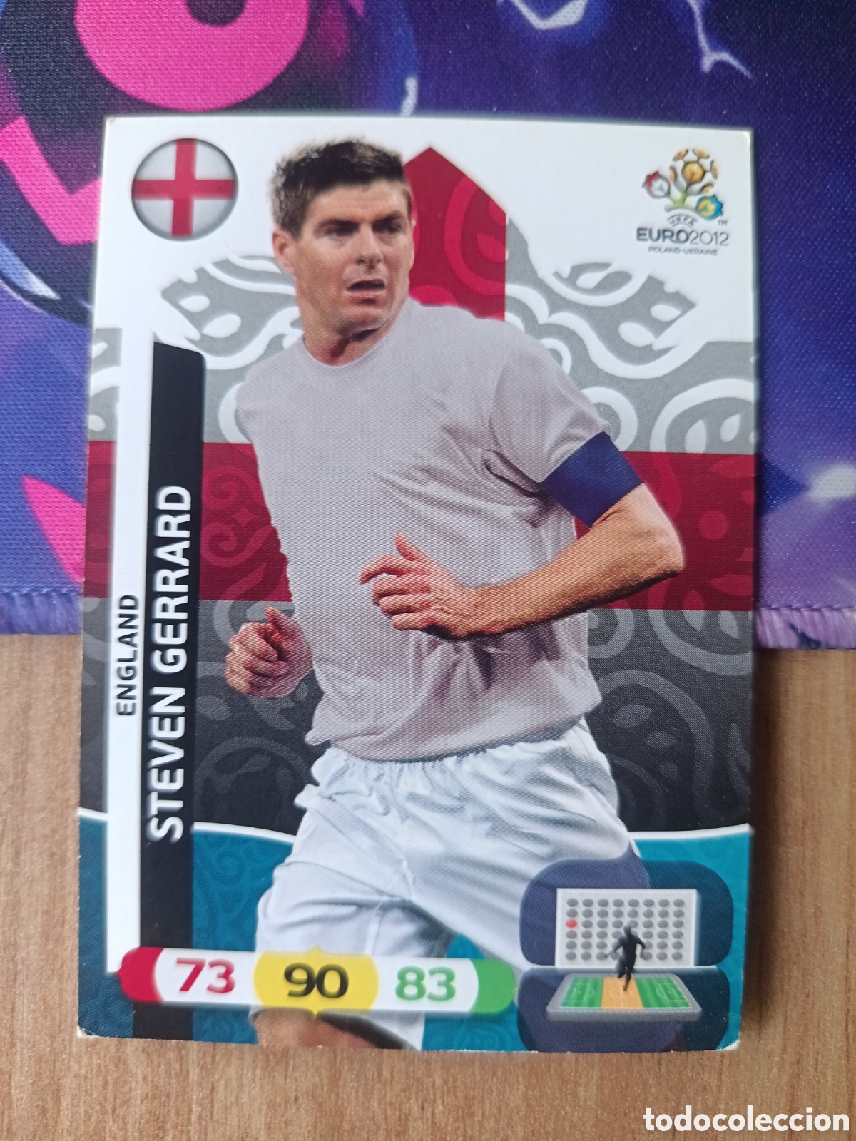 Football Stickers: Gerrard UEFA EURO 2012 EURO2012 POLONIA UCRANIA ADRENALYN XL PANINI