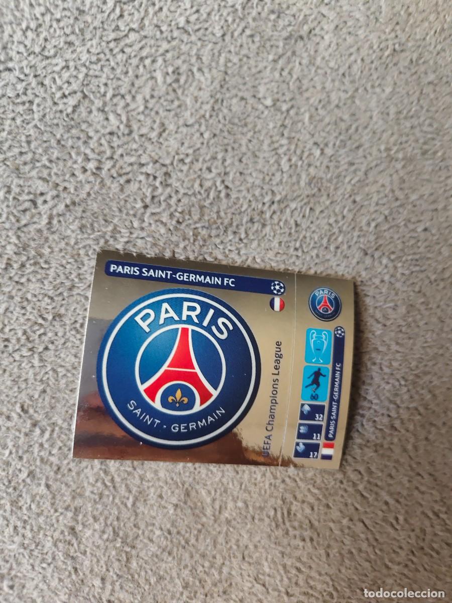 Figurine di Calcio: 26 CHAMPIONS LEAGUE 2014 15 LOGO ESCUDO PSG PARIS SAINT-GERMAIN FC STICKER PANINI 14 2015 UCL AAM